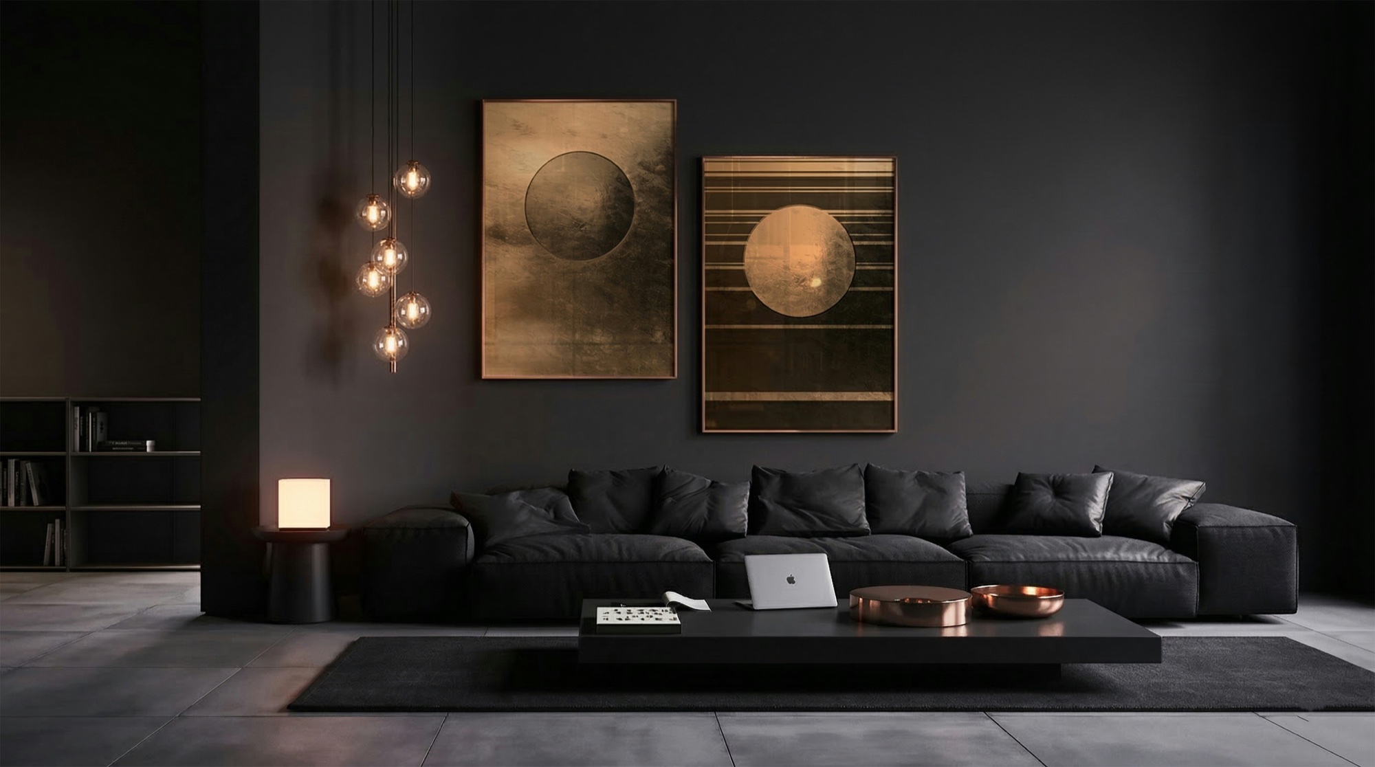 Salon contemporain